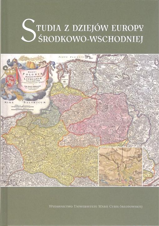 Okładka: Studia z dziejów Europy Środkowo-Wschodniej