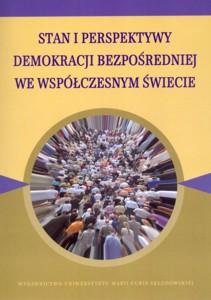 Okładka: Stan i perspektywy demokracji bezpośredniej we współczesnym świecie