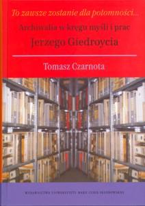 Okładka: To zawsze zostanie dla potomności...