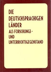 Okładka: Die deutschsprachigen Lander als Forschungs- und Unterrichtsgegenstand