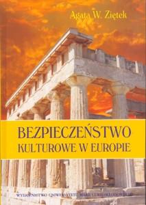 Okładka: Bezpieczeństwo kulturowe w Europie