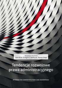 Okładka: Tendencje rozwojowe prawa administracyjnego