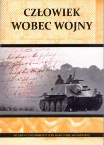 Okładka: Człowiek wobec wojny