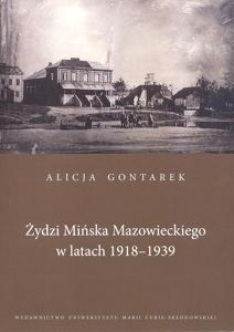 Okładka: Żydzi Mińska Mazowieckiego w latach 1918-1939