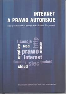 Okładka: Internet a prawo autorskie