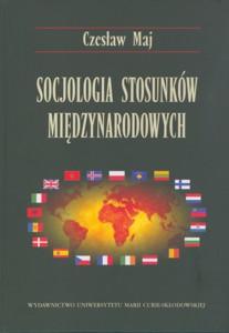 Okładka: Socjologia stosunków międzynarodowych