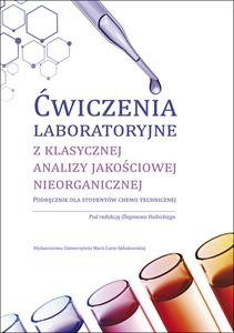 Okładka: Ćwiczenia laboratoryjne z klasycznej analizy jakościowej nieorganicznej