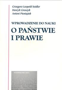 Okładka: Wprowadzenie do nauki o państwie i prawie. Wydanie II