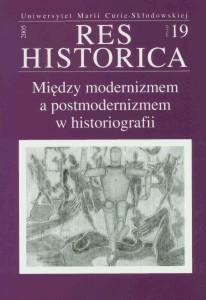 Okładka: Res Historica, t. 19.