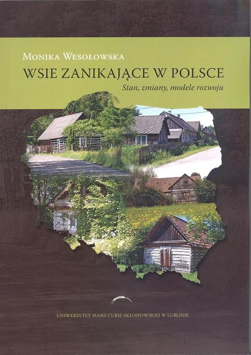 Okładka: Wsie zanikające w Polsce. Stan, zmiany, modele rozwoju