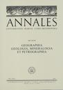 Annales UMCS, sec. B (Geographia, Geologia, Mineralogia et Petrographia), vol. LXXI, 1