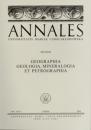 Annales UMCS, sec. B (Geographia, Geologia, Mineralogia et Petrographia), vol. LXV, 1