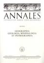Annales UMCS, sec. B (Geographia, Geologia, Mineralogia et Petrographia), vol. LXIV, 1